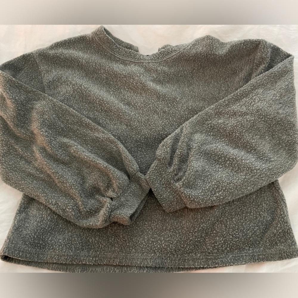Tucker + Tate Olive Fleece Top